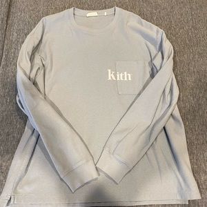 Men’s blue Kith Quinn long sleeve